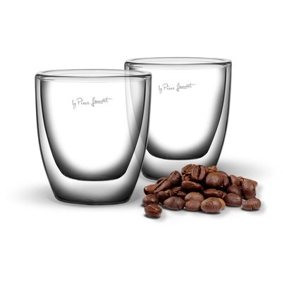 Lamart LT9009 2dílná sada termo sklenic ESPRESSO VASO, 80 ml
