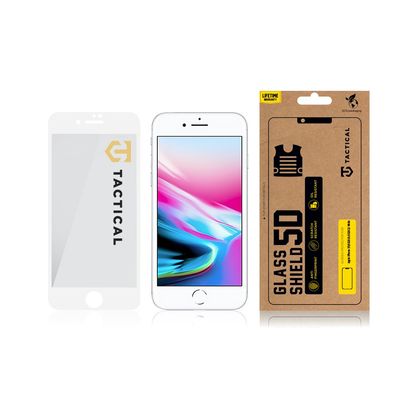 Tactical Glass Shield 5D sklo pro Apple iPhone 7/8/SE2020 White