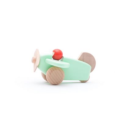 Bajo Letadlo s pilotem mátově zelené