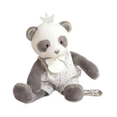 Doudou Dárková sada - plyšová hračka panda 20 cm