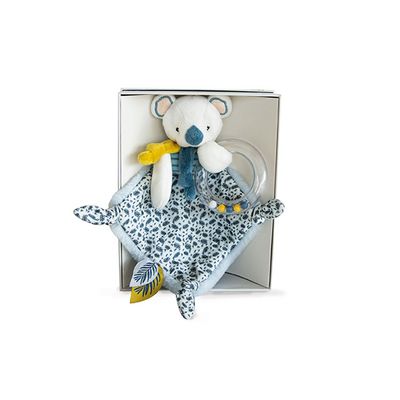 Doudou Dárková sada -  koala Yoca s chrastítkem 22 cm
