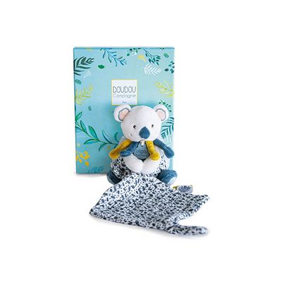 Doudou Dárková sada - plyšová koala Yoca a muchlánek