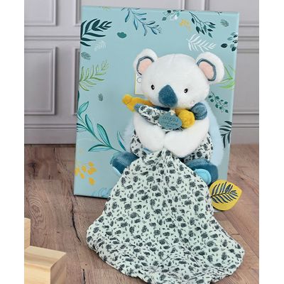 Doudou Dárková sada - plyšová koala Yoca a muchlánek