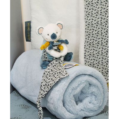 Doudou Dárková sada - plyšová koala Yoca a muchlánek
