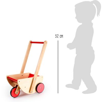 small foot Dřevěný vozík s třemi koly