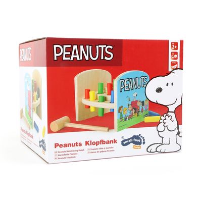 small foot Dřevěná zatloukačka Peanuts