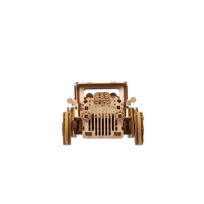 Ugears 3D dřevěné mechanické puzzle The Hot Rod Furious