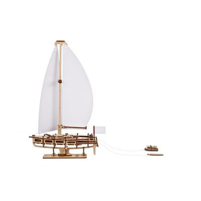 Ugears 3D dřevěné mechanické puzzle Jachta The Ocean Beauty