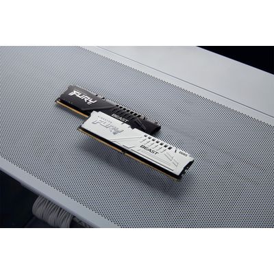 Kingston Fury Beast White DIMM DDR5 32GB 5200MHz, AMD EXPO, bílá (Kit 2x 16GB)