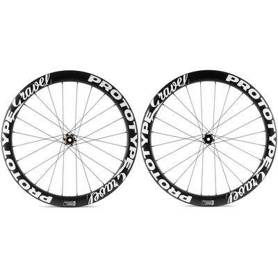 Zapletená kola cyklokros/gravel PROTOTYPE Gravel Carbon Disc 650b White - 100/142 - ořech HG