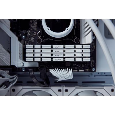 Kingston Fury Renegade White DIMM DDR5 16GB 7200MHz, XMP, bílá