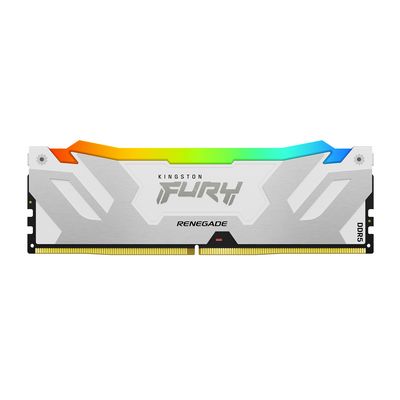 Kingston Fury Renegade RGB White DIMM DDR5 32GB 6400MHz, XMP, bílá (Kit 2x 16GB)