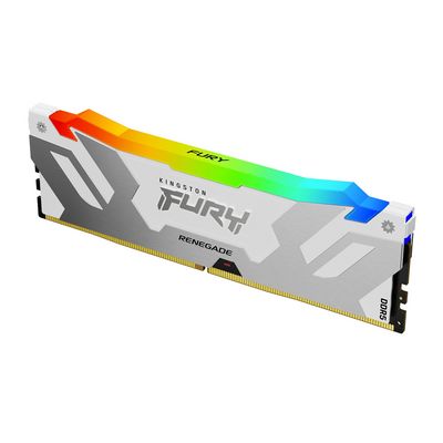 Kingston Fury Renegade RGB White DIMM DDR5 32GB 6400MHz, XMP, bílá (Kit 2x 16GB)