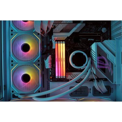 Kingston Fury Renegade RGB White DIMM DDR5 32GB 6400MHz, XMP, bílá (Kit 2x 16GB)