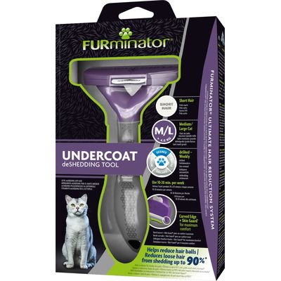 FURminator hrablo M/L Short Hair pro kočky
