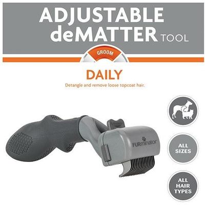 FURminator Dematting Tool hrablo na zacuchanou srst pro psy a kočky