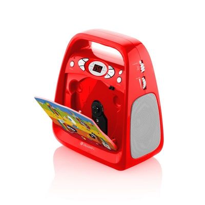 GoGEN CD přehrávač GoGEN DÉČKO KARAOKE R, červený