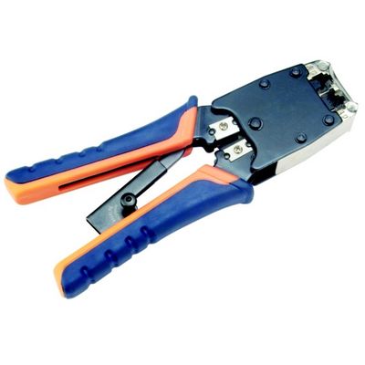 DATACOM Konektorovací kleště L-PROFI 8P+6P OR/BL račna (RJ45,12,11