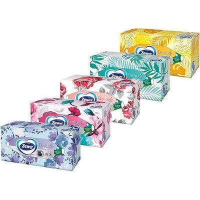 ZEWA Kapesníky Deluxe, papírové, 3vrstvé, 150ks