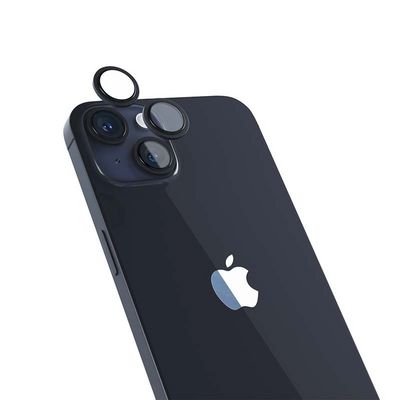 Epico Hliníkové ochranné sklo na čočky fotoaparátu pro iPhone 14 / 14 Plus (6,1) - temně inkoustová