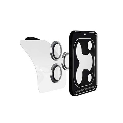 Epico Hliníkové ochranné sklo na čočky fotoaparátu pro iPhone 14 Pro / 14 Pro Max (6,1) - vesmírně černá