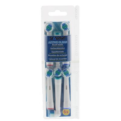 ScanPart Náhradní hlavice zubního kartáčku jako Oral-B