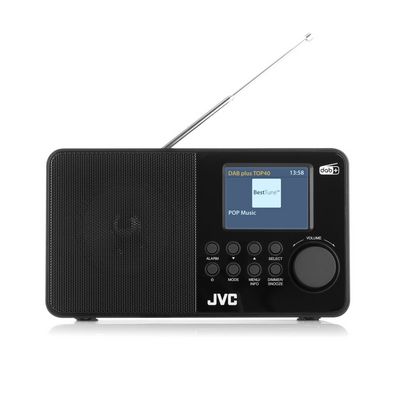 JVC RA-E611B-DAB, černý