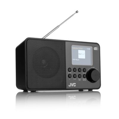 JVC RA-E611B-DAB, černý