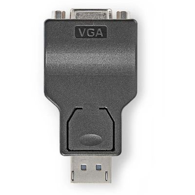 NEDIS adaptér DisplayPort/ zástrčka DisplayPort - zásuvka VGA/ černý