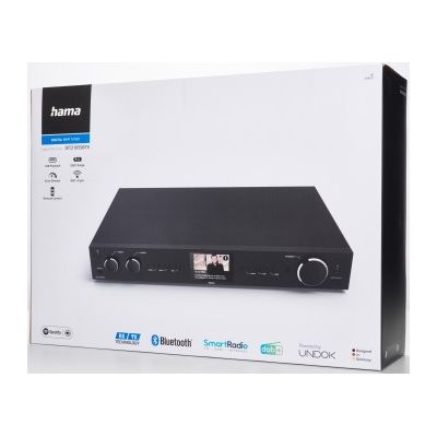 Hama digitální a internetové rádio DIT2105SBTX, Hi-Fi tuner, DAB/DAB+/FM/BT RX-TX, App ovládání