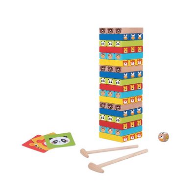 2Kids Toys Jenga se zvířátky