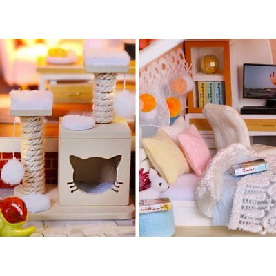 2Kids Toys miniatura domečku Dům barevné glazury