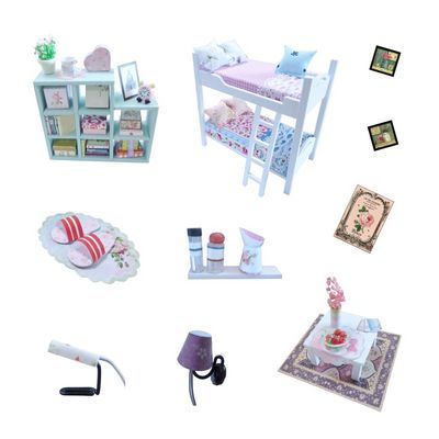 2Kids Toys miniatura domečku Cherylin pokoj