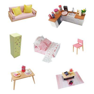 2Kids Toys miniatura domečku Dům Anniny růžové melodie