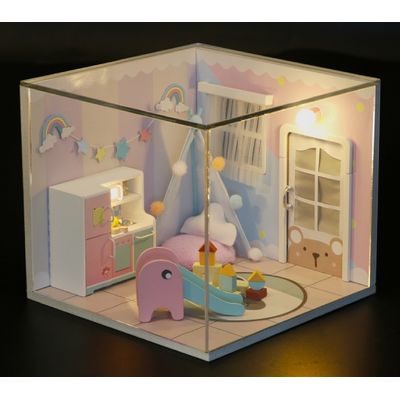 2Kids Toys miniatura domečku Duhový dům
