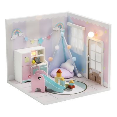 2Kids Toys miniatura domečku Duhový dům