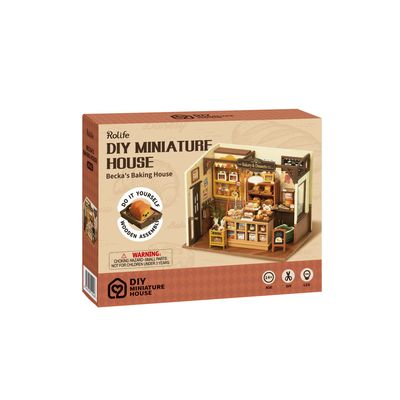 RoboTime 3D miniatura domečku Pekárna