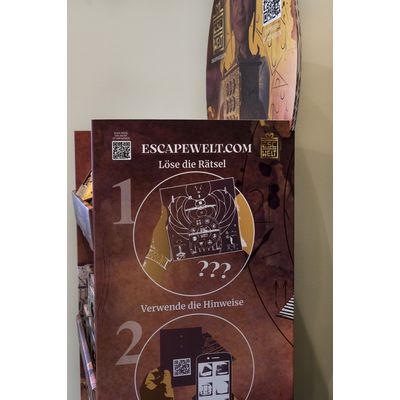 EscapeWelt Kartonový reklamní displej