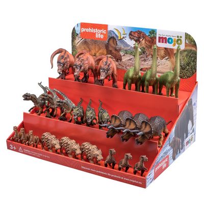 Mojo Kartonový displej Prehistorická zvířata