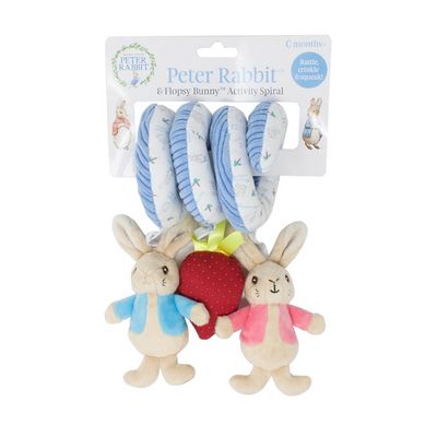 Rainbow Chrastítko spirála Flopsy Bunny Activity