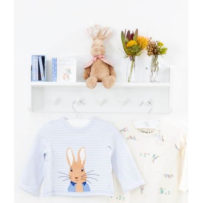 Rainbow Plyšový králíček Flopsy Bunny s dlouhýma ušima