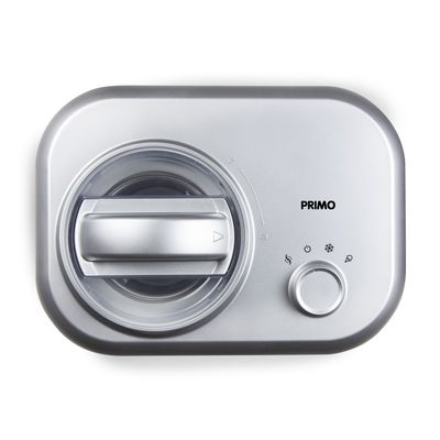 PRIMO PR406IM Zmrzlinovač s kompresorem, stříbrný