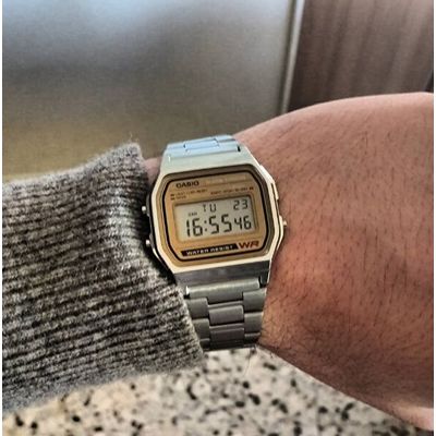 Casio A158WEA-9EF Unisex náramkové hodinky