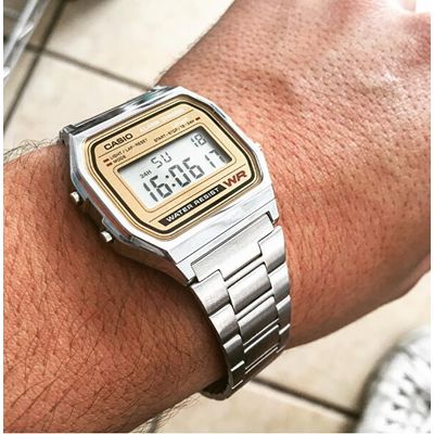 Casio A158WEA-9EF Unisex náramkové hodinky