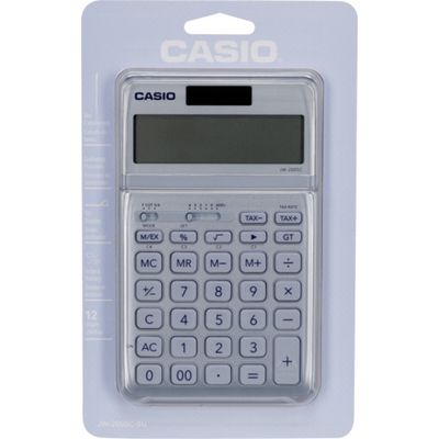 Casio JW 200 SC BU Stolní kalkulačka, sv. modrá