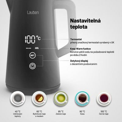 Lauben Electric Kettle 1800BC - rychlovarná konvice