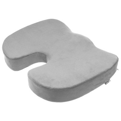 CONNECT IT FOR HEALTH Anatomický polštář na židli, šedý