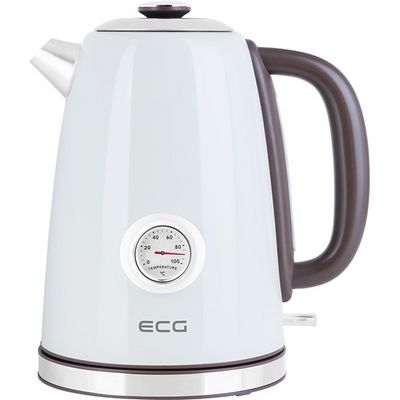 ECG RK 1700 Magnifica Intenso Rychlovarná konvice 1,7 l nerez, bílá