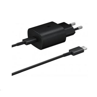 Samsung rychlonabíječka EP-TA800, USB-C, 25W černá - bulk