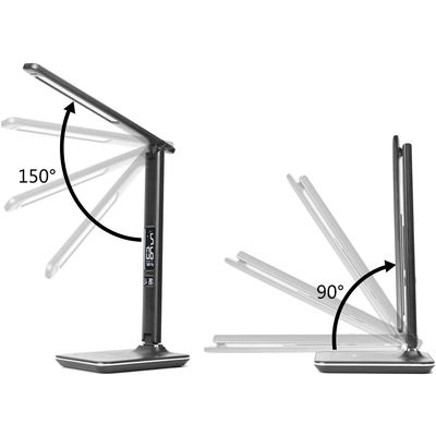 Stolní lampa IMMAX Kingfisher Qi černá